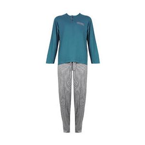 CHRISTIAN CANE pyjama homme en coton Keni Gris/Bleu - Taille S