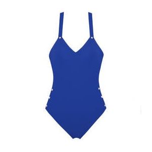 PAIN DE SUCRE maillot de bain 1 pièce Belli sans armatures Sensitive Uni Life Gold Bleu - Taille XS