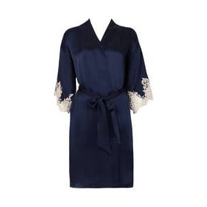 LISE CHARMEL d&eacute;shabill&eacute; en soie Splendeur Soie Bleu marine - Taille 38