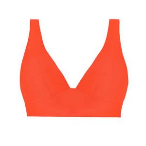 PAIN DE SUCRE haut de maillot de bain triangle Sue Sensitive Uni Life Gold Orange - Taille XS