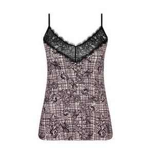 ANTIGEL caraco Tartan Glamour Rose/Noir - Taille 1