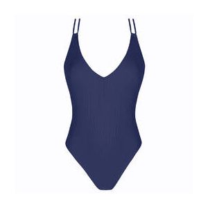 ANTIGEL maillot de bain 1 pièce dos nu sans armatures La Stricto Chic Bleu marine - Taille 1