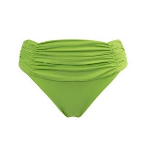 MARJOLAINE bas de maillot de bain culotte haute Cassiop&eacute;e Swim Vert Citron - Taille XS