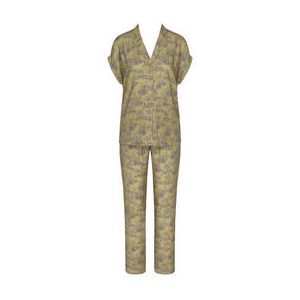 TRIUMPH pyjama chemise Boyfriend Fit Violet/Vert - Taille 38