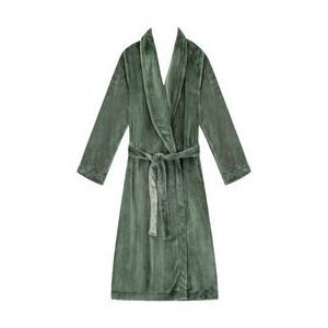 LE CHAT peignoir long Essentiel Vert fonc&eacute; - Taille 36
