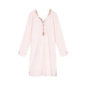 LE CHAT chemise de nuit en coton Georgia Rose pâle - Taille 36