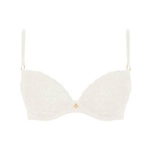 AUBADE soutien-gorge push-up Secret Memories Blanc cass&eacute; - Taille 85A