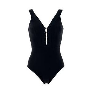 PAIN DE SUCRE maillot de bain 1 pièce Bonnie sans armatures  Sensitive Uni Life Noir - Taille S