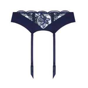 LISE CHARMEL porte-jarretelles &Eacute;clat Couture Bleu nuit - Taille 1