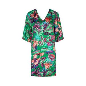 LISE CHARMEL tunique de plage Paradis Sauvage Vert/Rose - Taille S