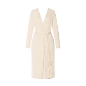 HANRO peignoir en coton Belen Beige - Taille XS