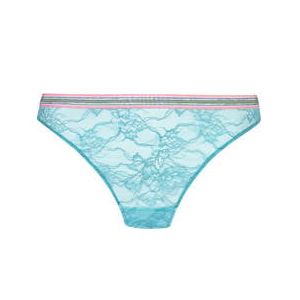 MEY string en dentelle Poetry Style Bleu turquoise - Taille S