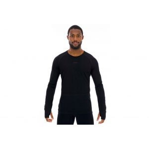 Icebreaker ZoneKnit Mérinos 200 vêtement running homme Noir - Taille S