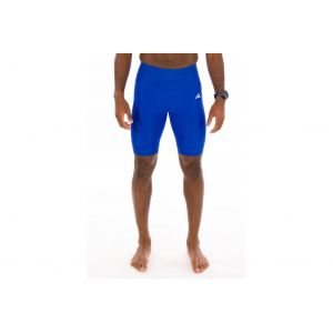 adidas TF Shrt Tight vêtement running homme Bleu - Taille XXS