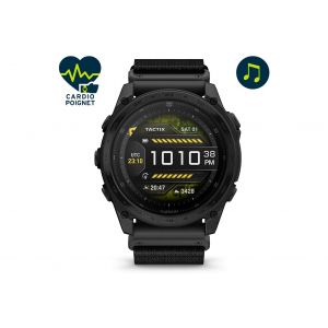 Garmin Tactix 8 Solar 51 mm Cardio-Gps Noir - Taille TU