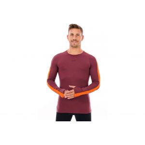 Icebreaker ZoneKnit Mérinos 200 M vêtement running homme Rouge - Taille S