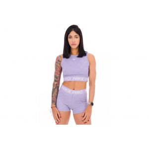 Nike Pro AOP v&ecirc;tement running femme Violet - Taille XS