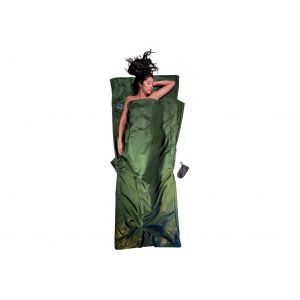 Cocoon Travel Sheet Soie Sac de couchage Vert - Taille TU