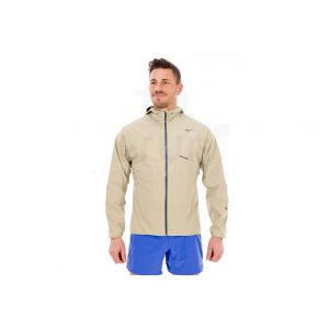 Mizuno Trail Waterproof 20K v&ecirc;tement running homme Marron - Taille S