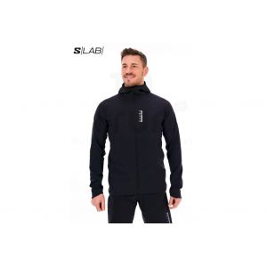 Salomon Ultra Softshell v&ecirc;tement running homme Noir - Taille S