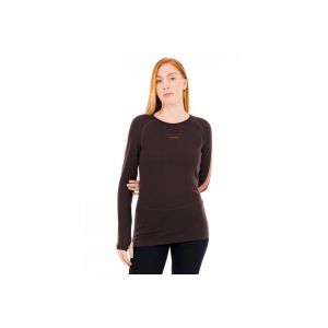 Icebreaker ZoneKnit 260 Mérinos vêtement running femme Marron - Taille XS