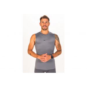 Nike Pro M v&ecirc;tement running homme d&eacute;stockage Gris/argent - Taille XXL