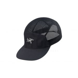 Arcteryx Norvan Mesh 5 Panel Casquettes / bandeaux Noir - Taille S/M