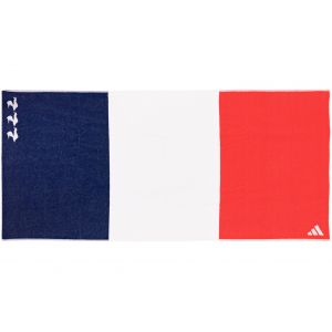 adidas Towel L Équipe de France Bleu marine - Taille TU