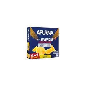Apurna Étui Gel Energie - Citron 4+1 Diététique $scat.CAT_NOM - Taille TU