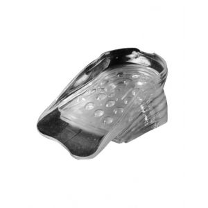 Talonnettes 5 cm - Venteo - Gris - Adulte - Talonnettes en gel flexible invisible dans la chaussure