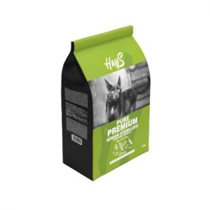 HAYS-Croquettes Chat Senior Stérilisé – Hays Pure Premium au poulet – 2 kg