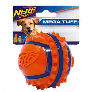 NERF-Jouet Chien &ndash; Nerf Balle TPR coloris rouge &ndash; Taille L