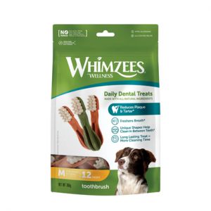 WHIMZEES-Friandises Chien - Whimzees Toothbrush M - 12 friandises