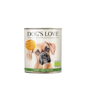 DOG'S LOVE-Boîte Chien – Dog's Love bio Dinde 800 gr