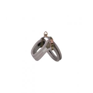 ROGZ-Harnais Chien - Rogz Fast-Fit Twist Vert  Gris et Rose  - 26/30 cm