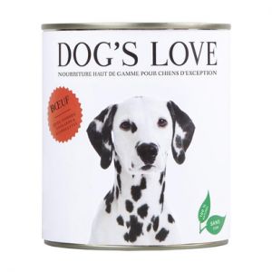 DOG'S LOVE-Boîte Naturelle Chien – Dog's Love Bœuf 800 gr