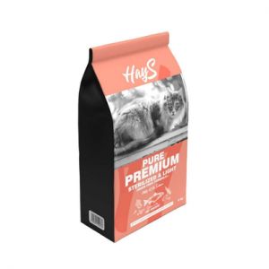 HAYS-Croquettes Chat Stérilisé – Hays Pure Premium Light au saumon – 6 kg