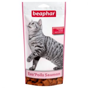 BEAPHAR-Friandises chat - exo poils au malt et saumon
