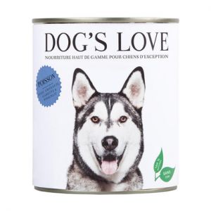 DOG'S LOVE-Boîte Chien – Dog's Love pâtée au Poisson - 800 gr