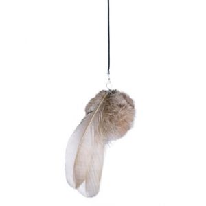 PETREBELS-Petrebels Jouet Chat Funky Rebels x3 Marron - 6 x 6 cm