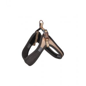 ROGZ-Harnais Chien - Rogz Fast-Fit Rush Or Gris et Rose - 38/44 cm
