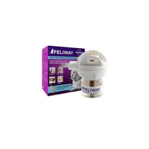 FELIWAY-Feliway Classic - Diffuseur apaisant pour chat + recharge 48 ml