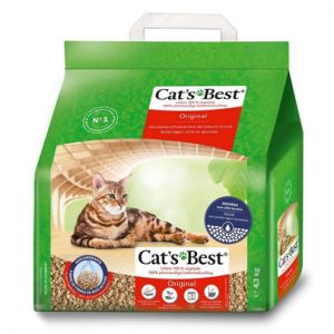 CAT'S BEST-Litière végétale chat - Cat's Best Original - 4,3kg