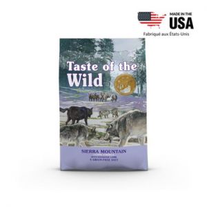 TASTE OF THE WILD-Croquettes Chien Sans Céréales - Taste of the Wild Sierra Mountain Canine 2kg