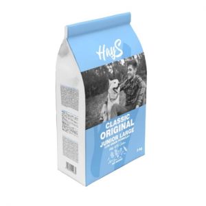 HAYS-Croquettes Chien Low Grain – Hays Classic Maxi Junior au poulet – 3 kg
