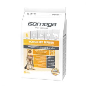 ISOMEGA-Croquettes Chien Adulte &ndash; Yorkshire Isomega au poulet &ndash; 1,5 kg