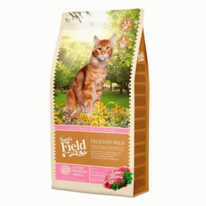 SAM'S FIELD-Croquettes Chat Adulte &ndash; Sam's Field Delicious Wild au canard et au poulet &ndash; 7,5 kg