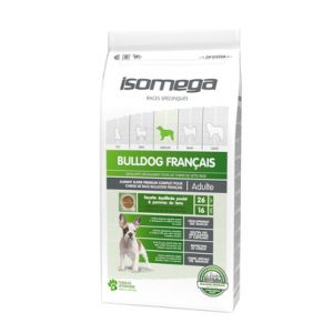 ISOMEGA-Croquettes Chien Adulte - Bouledogue Fran&ccedil;ais Isomega au poulet &ndash; 4 kg