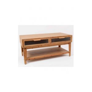 Table basse 4 tiroirs 120cm LEWIS