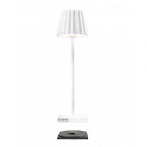 Lampe ext&eacute;rieur blanche 21 cm TROLL NANO SOMPEX